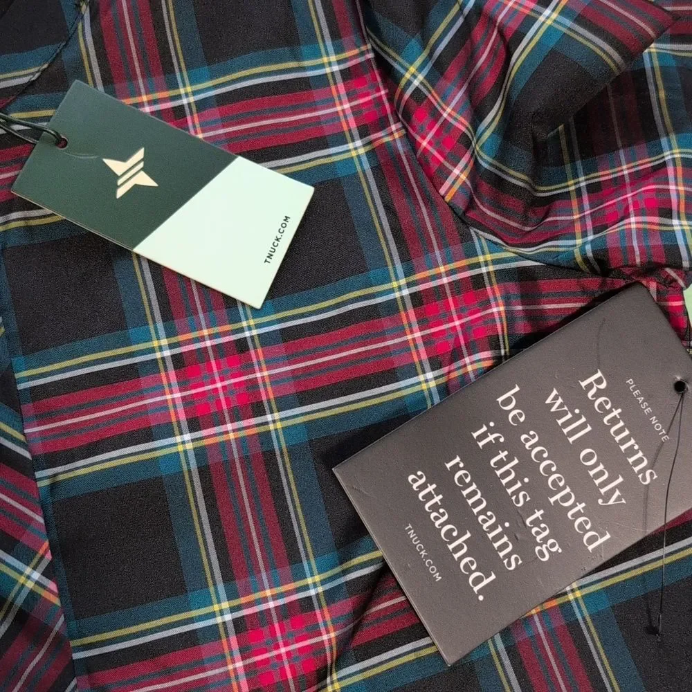 NWT Tuckernuck Highland Tartan Royal Dress Size Small plaid Holiday Photos - Picture 5 of 8